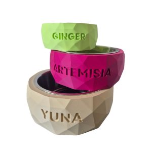 Ciotola per cani e gatti personalizzata con nome by Snugandfit – 3 misure – 8 colori