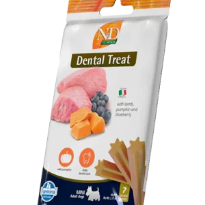 Farmina N&D Dog Treat Adult Mini Pumpkin Lamb Blueberry 60gr