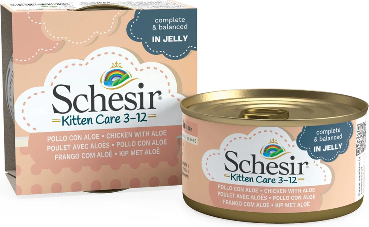 Schesir Gatto Kitten Care Pollo Aloe 85g - immagine 2