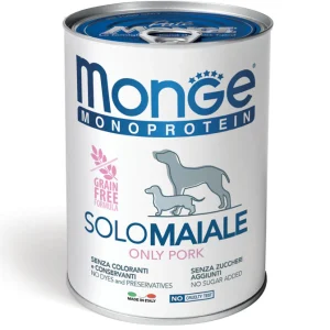 12x400g Monge Solo Maiale 400g Monoproteico