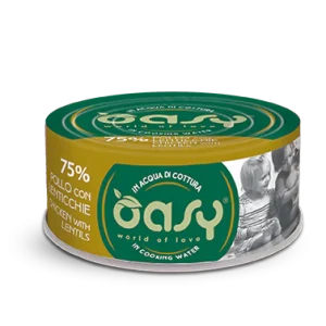 12x70g Oasy More Love Pollo con Lenticchie