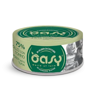12x70g Oasy More Love Pollo con Tonno
