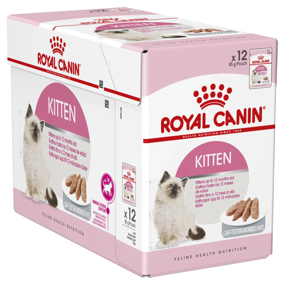 12x85g Royal Canin Kitten Mousse - Cibo Umido per Gatti