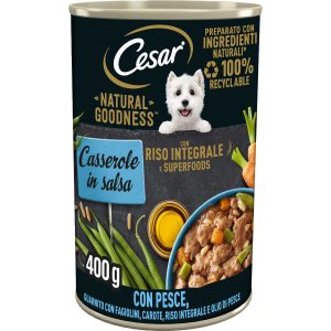 Cesar Natural Goodness Pesce in Salsa 400g - Cibo Umido per Cani