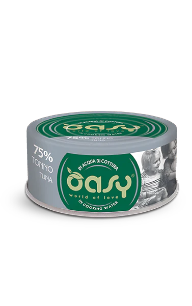 24x70g Oasy More Love Gatto Adulto Tonno