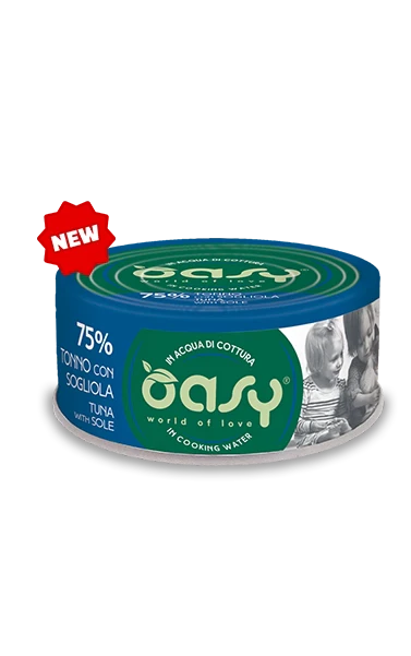 24x70g Oasy More Love Tonno con Sogliola - immagine 2