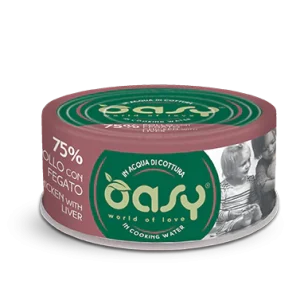 24x70g Oasy More Love Pollo con Fegato