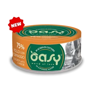24x70g Oasy More Love Pollo con Formaggio