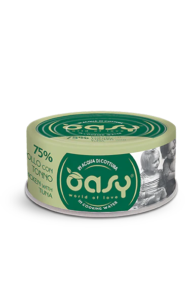 24x70g Oasy More Love Pollo con Tonno - immagine 2
