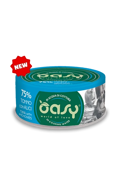24x70g Oasy More Love Tonno con Alici - immagine 2
