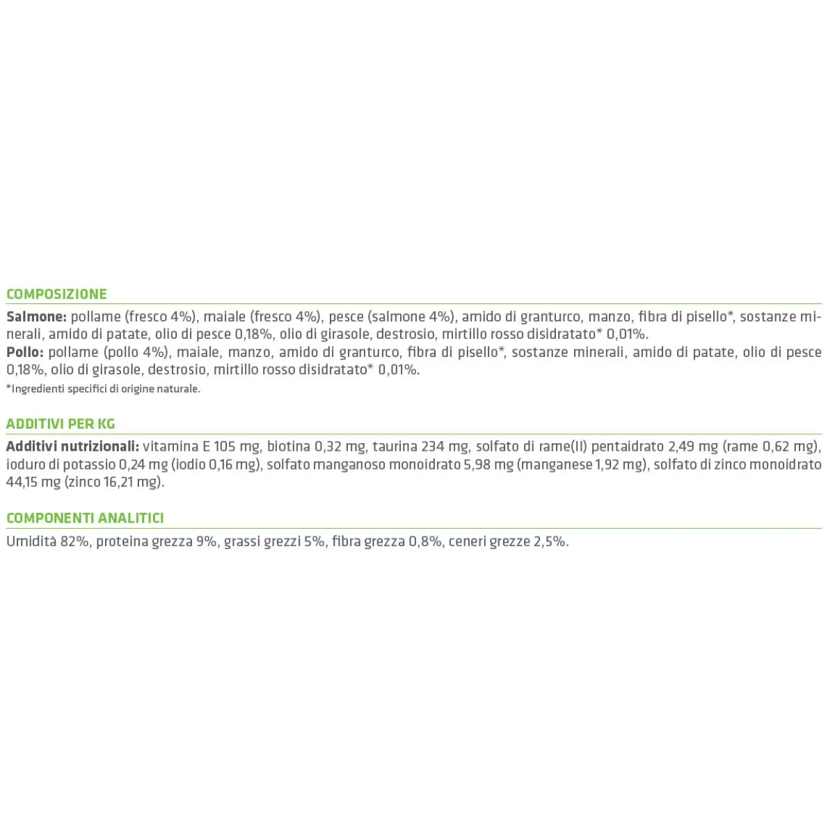 24x85g Natural Trainer Cat Busta Salmone Pollo Gatti Adulti - immagine 5