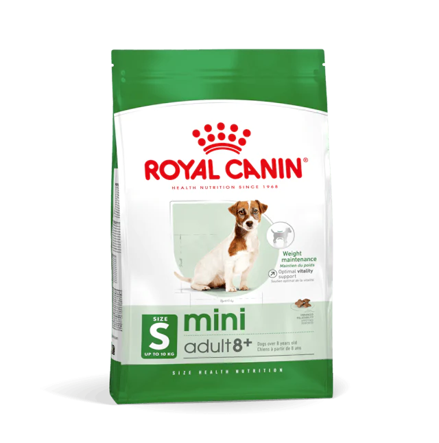 2x2kg Royal Canin Mini Adult 8+ - Crocchette per Cani