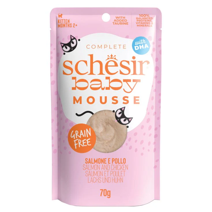 Schesir Gatto Baby Mousse Salmone 70 gr