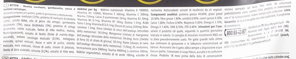 Farmina N&D Ocean Grain Free Kitten Merluzzo Gamberi e Melone 1,5kg - immagine 6