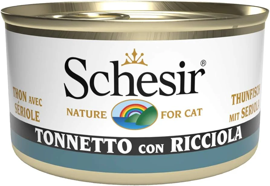 Schesir Gatto Tonnetto con Ricciola in Jelly 70g Lattina - immagine 3