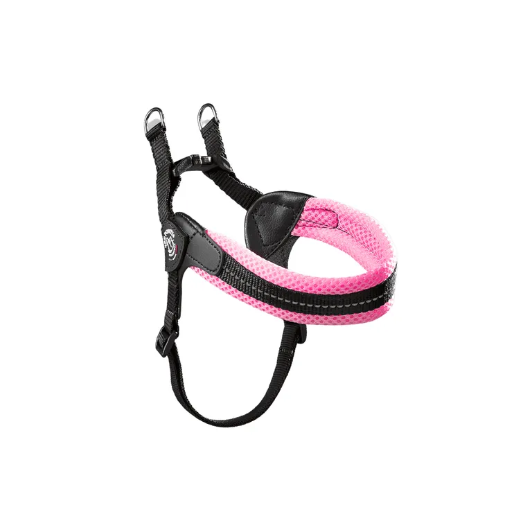 TRE PONTI Pettorina Easy Fit Rete Sottopancia Regolabile Rosa Pastello 2,5