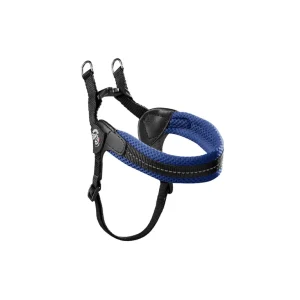 TRE PONTI Pettorina per Cani Easy Fit Rete Sottopancia Regolabile - Blu Mis.2