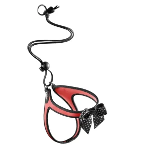 TRE PONTI Pettorina Easy Fit Grace Onyx con Laccio Rosso - mis. 1