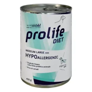 Prolife Diet Medium/Large Hypoallergenic 400g - Cibo Umido per Cani