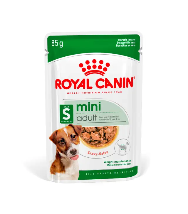 48x85g Royal Canin Mini Adult Bocconcini in Salsa - immagine 4