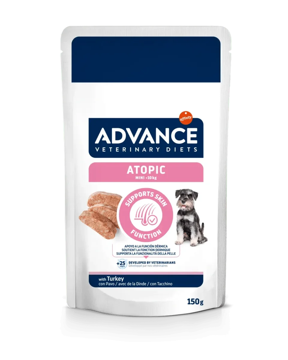 Advance Atopic Mini Tacchino e Riso 150 g per cani piccoli