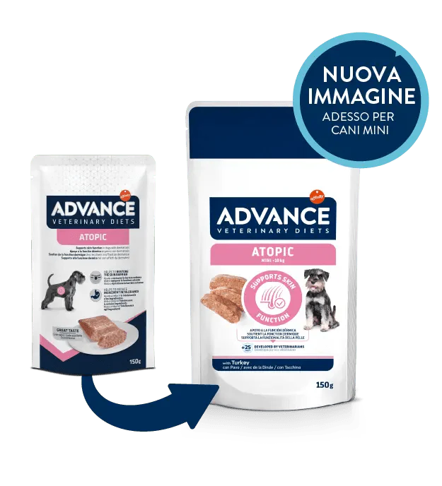 Advance Atopic Mini Tacchino e Riso 150 g per cani piccoli - immagine 4