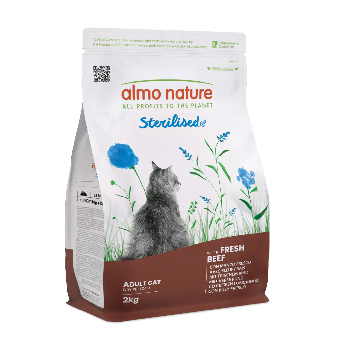 Almo Nature Functional Cats - Sterilised Manzo 2kg - immagine 2