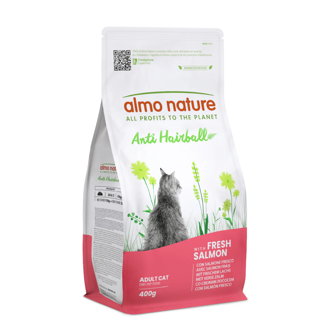 Almo Nature Functional Cats - Anti Hariball Salmone 400g - immagine 2