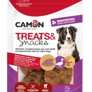 Camon Cookies Mix di Gusti 75 g – Snack Complementare per Cani Adulti