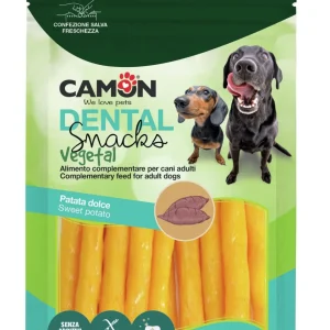 Camon Dental Snack Vegetale Sticks con Patata Dolce – 100 g