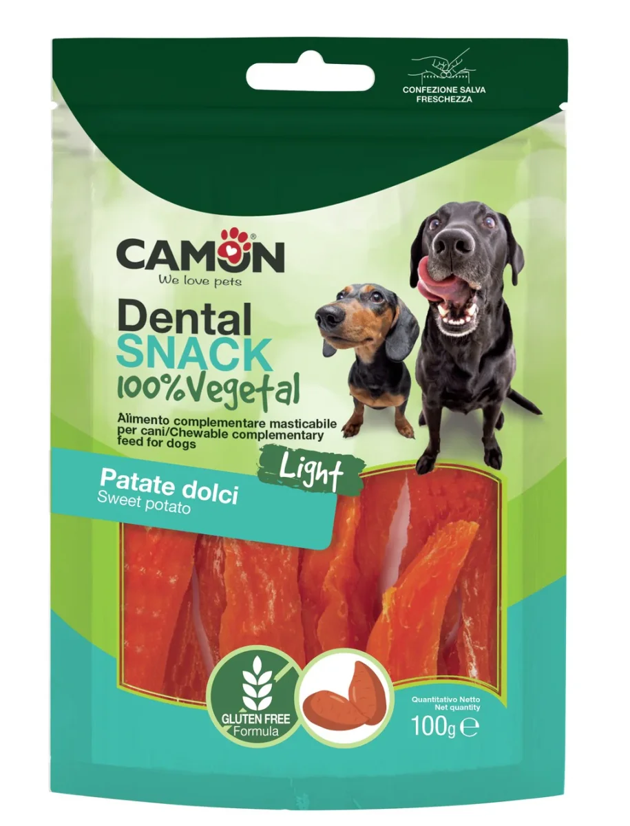 Camon Dental Snack Vegetale con Patata Dolce 100g
