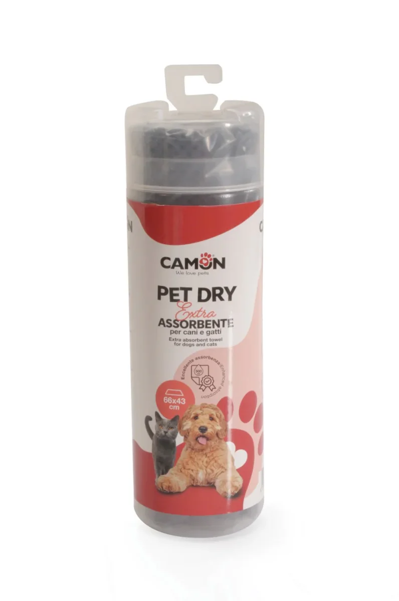 Camon Pet Dry Panno Magico Extra Assorbente per Cani e Gatti