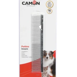 Camon Pettine Lineare Cromato 16 cm Cani e Gatti