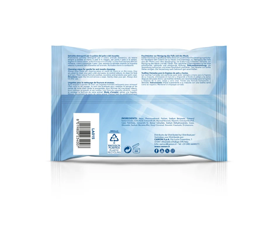 Camon Salviette Detergenti Brezza Marina 40 Pezzi - immagine 3