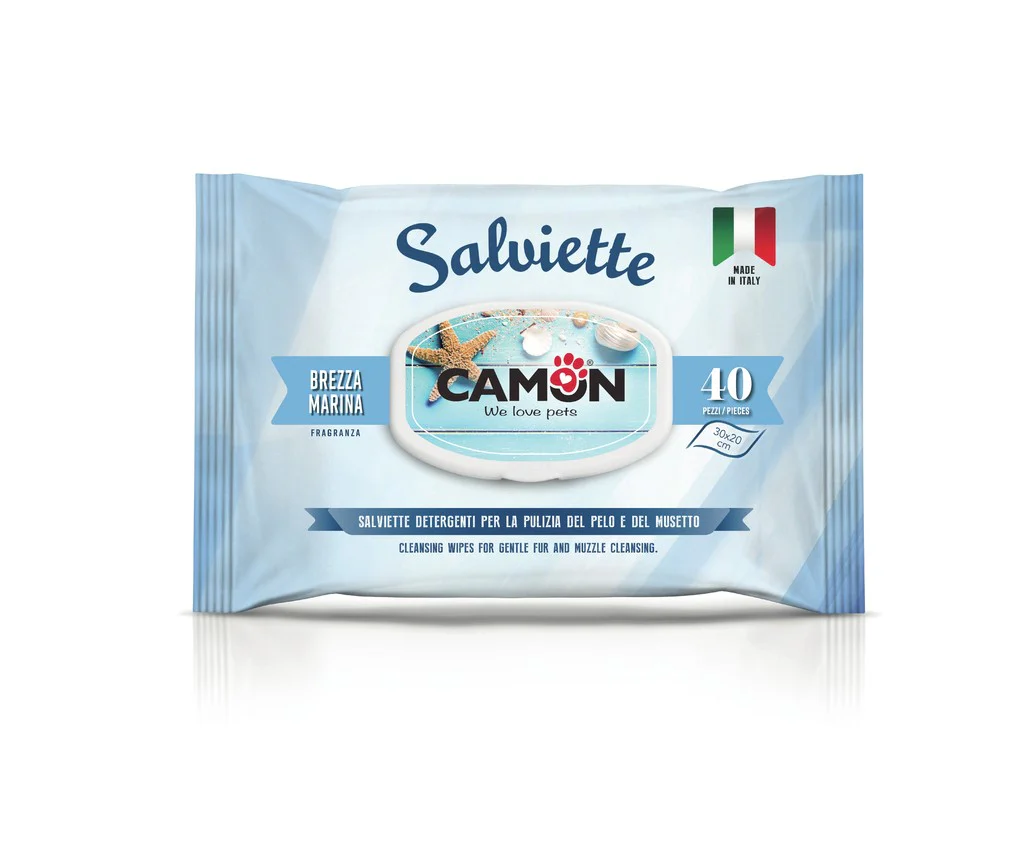 Camon Salviette Detergenti Brezza Marina 40 Pezzi
