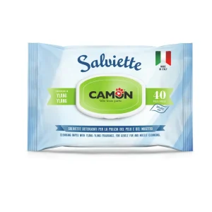 Camon Salviette Detergenti Ylang-Ylang - 40 Pezzi