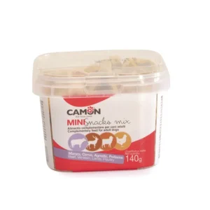 Camon Snack Box Mini Cuoricini Mix Gusti 140 g per Cani Adulti