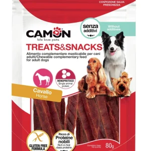 Camon Strips Cavallo Cani Monoproteico 80 g