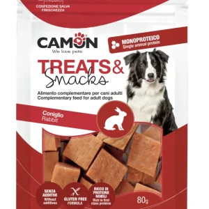 Camon Treats Dadini di Coniglio Monoproteici – 80 g