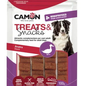 Camon Treats Snack Barretta Monoproteica all’Anatra – 100 g