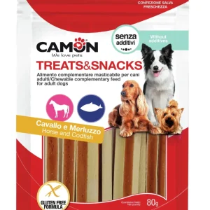 Camon Snack Sandwich Cavallo Merluzzo Cane Adulto 80g
