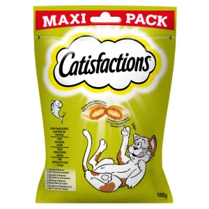 Catisfactions Maxi Pack con Tonno 180g - Snack per Gatti