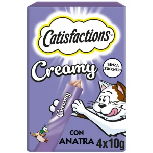 Catisfactions Creamy Anatra Gatto 4x10 g