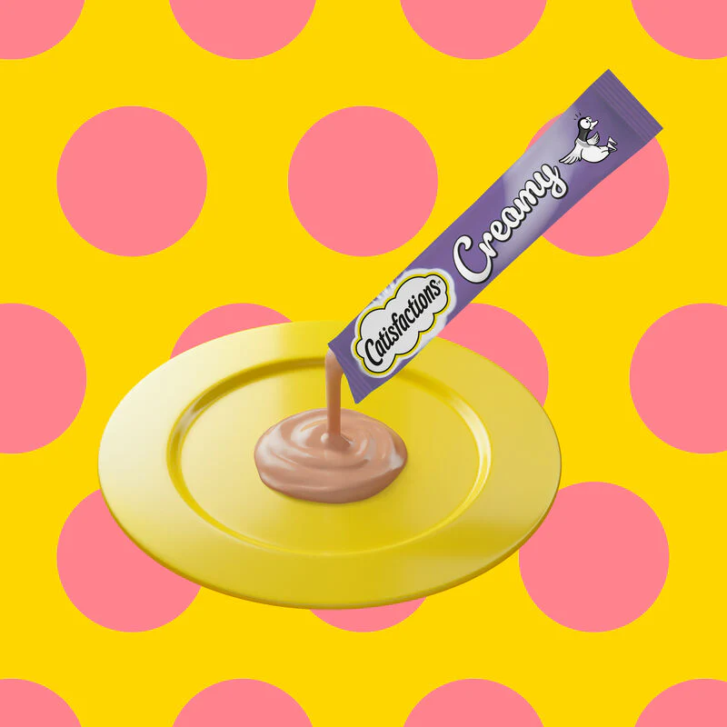 Catisfactions Creamy Anatra Gatto 4x10 g - immagine 3