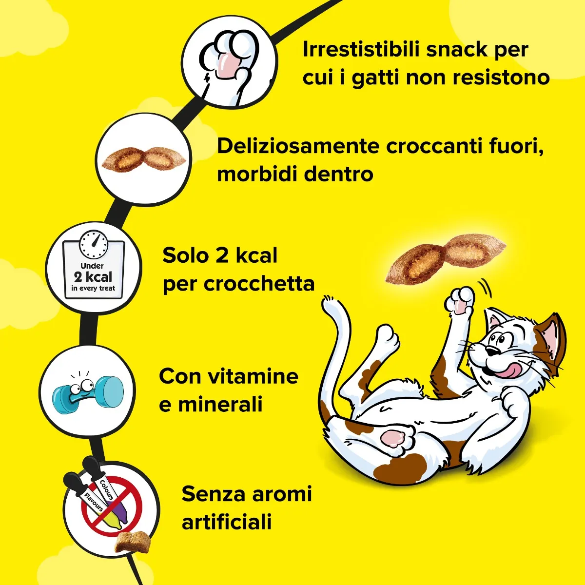 Catisfactions con Anatra 60g - Snack per Gatti - immagine 3