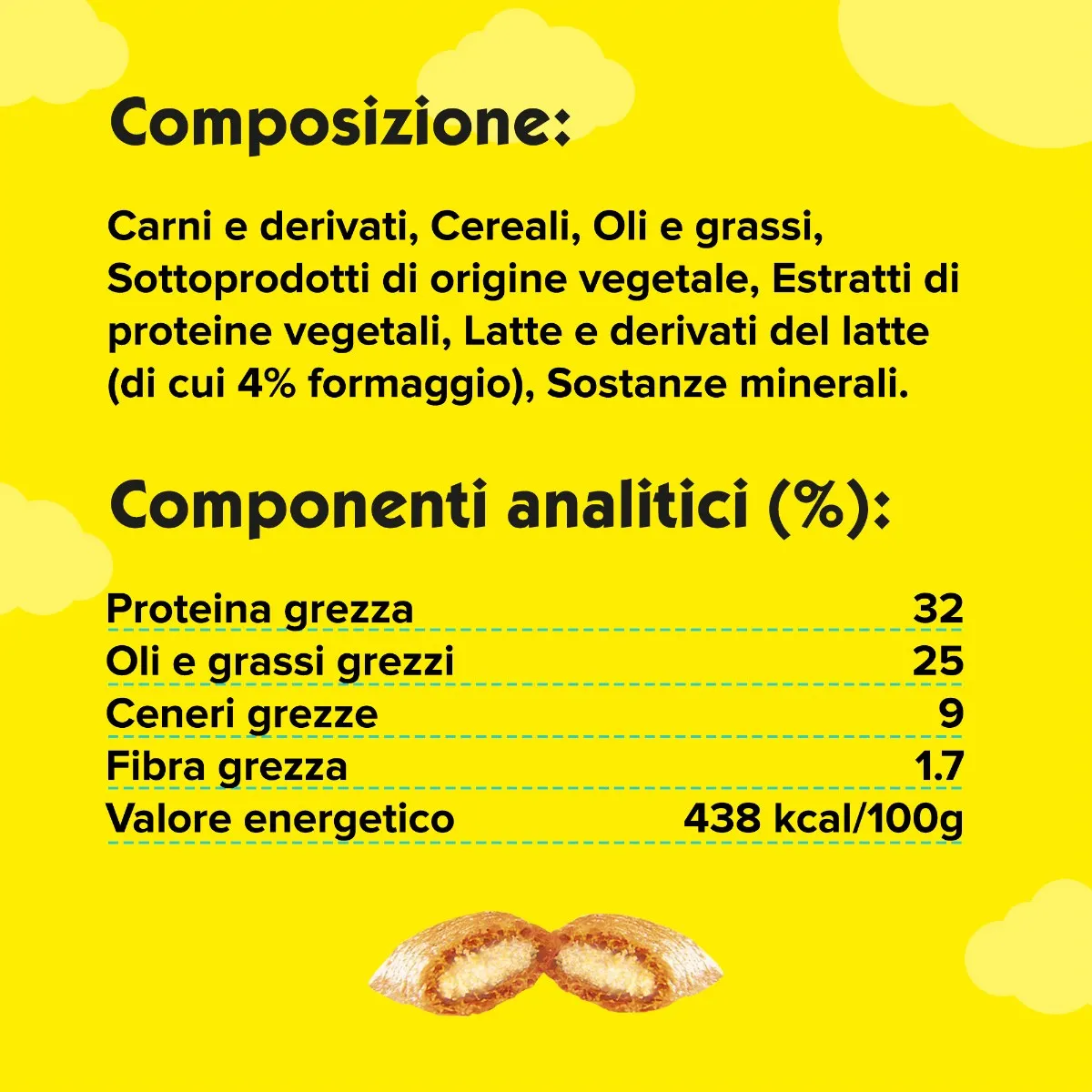 3x60g Catisfactions con Formaggio - Snack per Gatti - immagine 5