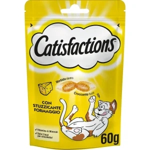 Catisfactions con Formaggio 60g - Snack per Gatti