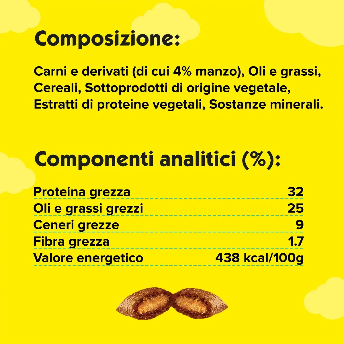 3x60g Catisfactions con Manzo - Snack per Gatti - immagine 5