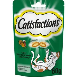 Catisfactions con Tacchino 60g - Snack per Gatti