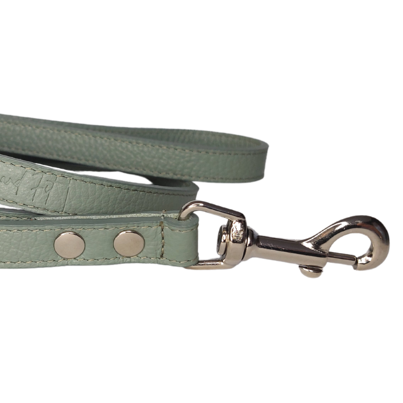 Guinzaglio AZTEC in vera pelle salvia - immagine 3